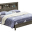 Bed With Transitional Design Stylish