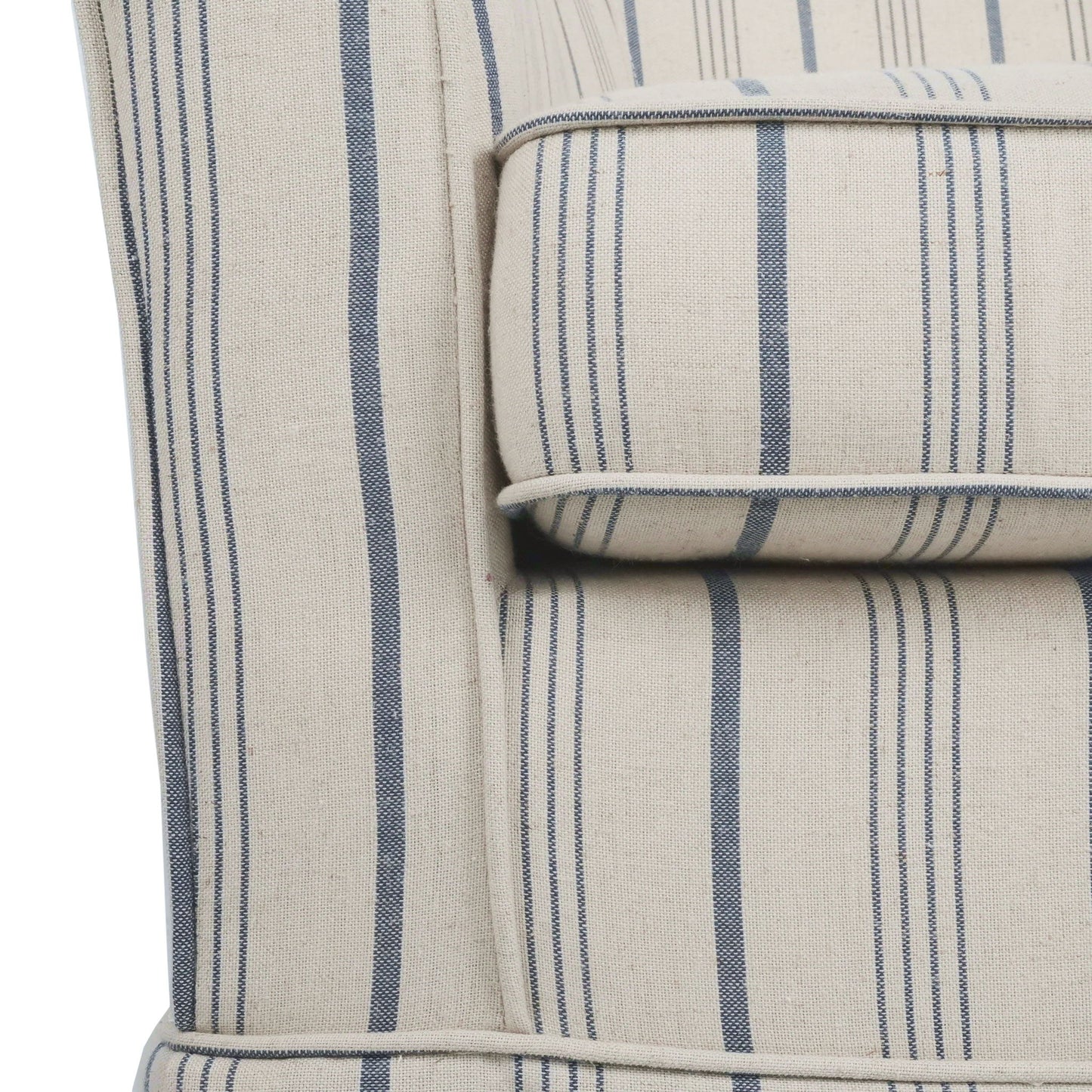 Zeniqua - Upholstered Swivel Chair With Loose Cover