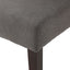 Sophisticated Tufted Dining Chair With High Back Design
