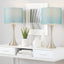 Lenuxe - Contemporary Semi Gloss Table Lamp (Set of 2)