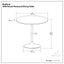 Radford - Round Dining Table - Walnut
