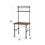Ensata - Rustic Writing Desk - Black / Oak