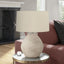 Lighting, Table Lamp, Concrete, Resin, Contemporary - Cream