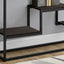Accent Console Table For Entryway, Multi-Tier Design