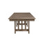 Harrisburg - Dining Table Top & Base - Brown
