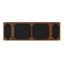 Anya - Ottoman Bench - Black