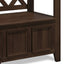 Amherst - Compact Entryway Storage Bench