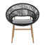 Cyril - Outdoor Papasan Style Dining Chair (Set of 2)