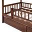 House Bed With 2 Drawers