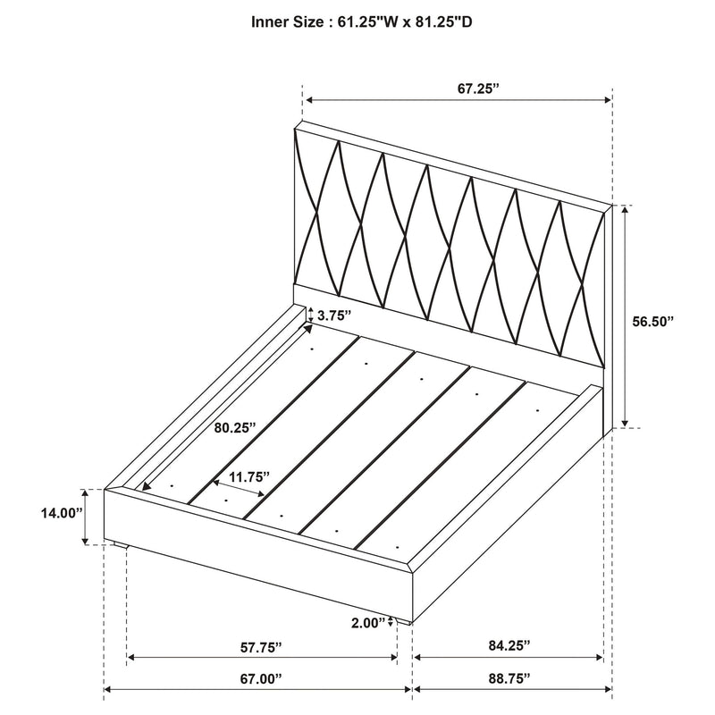 Germain - Platform Bed
