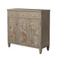 Dauphin - Handpainted Entryway Storage Cabinet - Gray Cashmere
