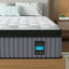 14" Hybrid Mattress, Memory Foam & Pocket Spring Bed, Cooling, Pressure Relief, Back & Hip Support - Gray / White - King
