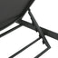 Outdoor Patio Chaise Lounge With 5 Reclining Positions