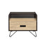 Melkree - Accent Table With Display & Utility Function - Black
