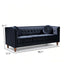 Chesterfield Sofa With Square Arms For Living Room
