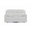 Blanche - Console Reclining Loveseat With LED Lights And Speakers