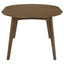 Thomson - Oval Dining Table With Removable Leaf - Walnut