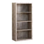 5 Tier For Office Bookshelf, Bookcase, Etagere, Contemporary & Modern
