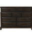 9 Drawer Dresser - Mahogany