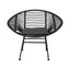 Cordella - Outdoor Woven Wicker Chairs With Cushions, (Set of 2)
