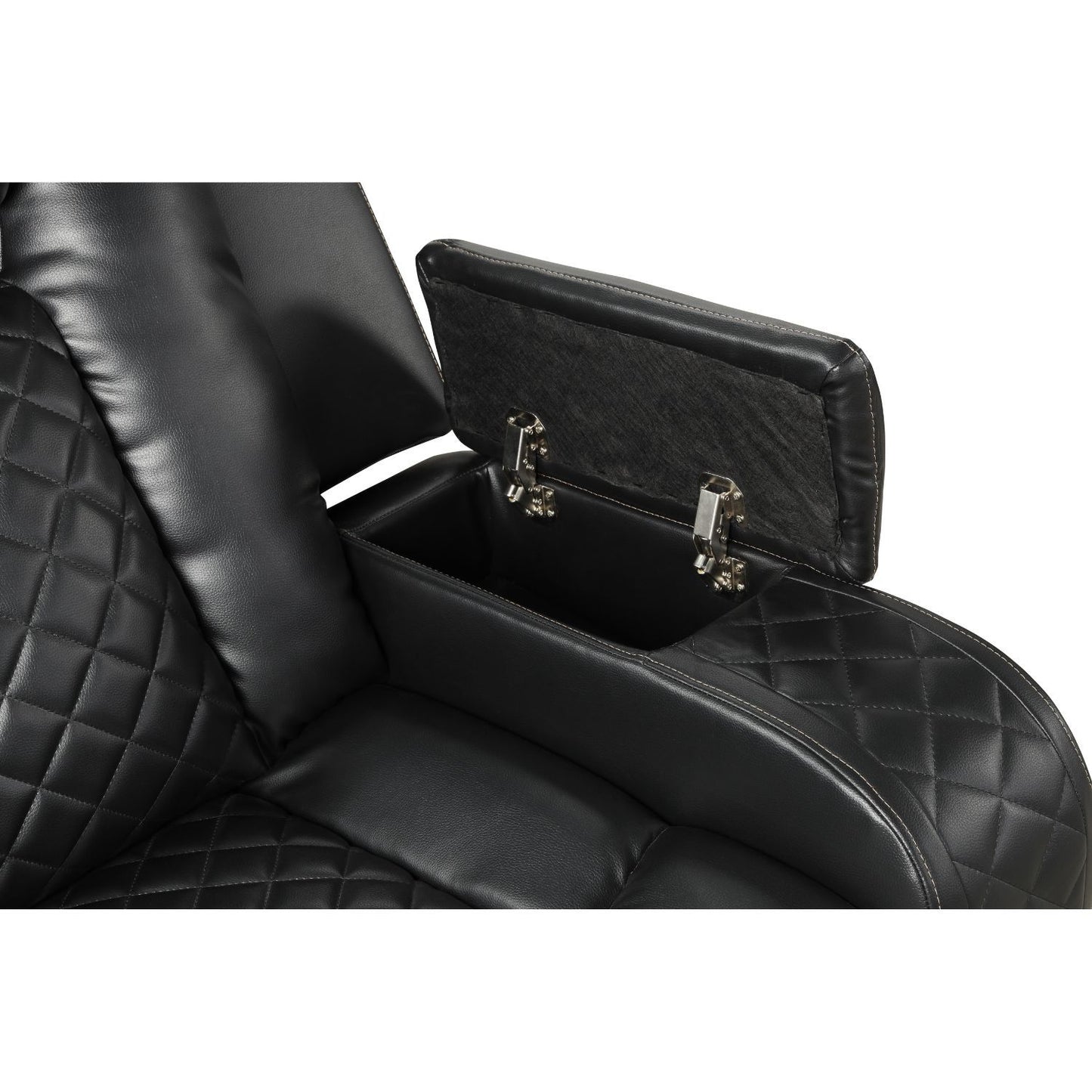 Benz - Power Recliner Set With LED Lighting And USB Charging