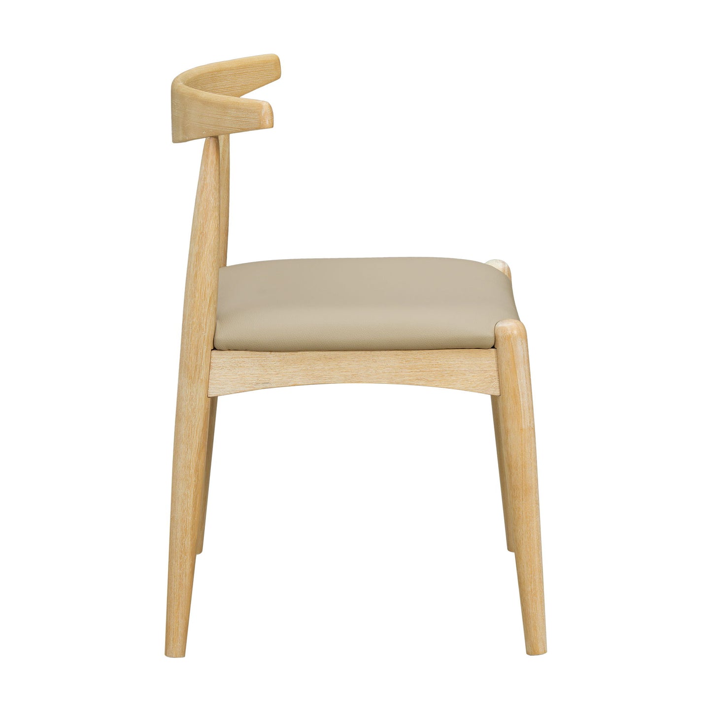 Dining Chairs With Ergonomic Backrest (Set of 2)