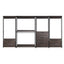 Monica - Modular Design Walk-In Closet System - Rustic