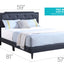 Button Tufted Bed Charming For Cozy Spaces