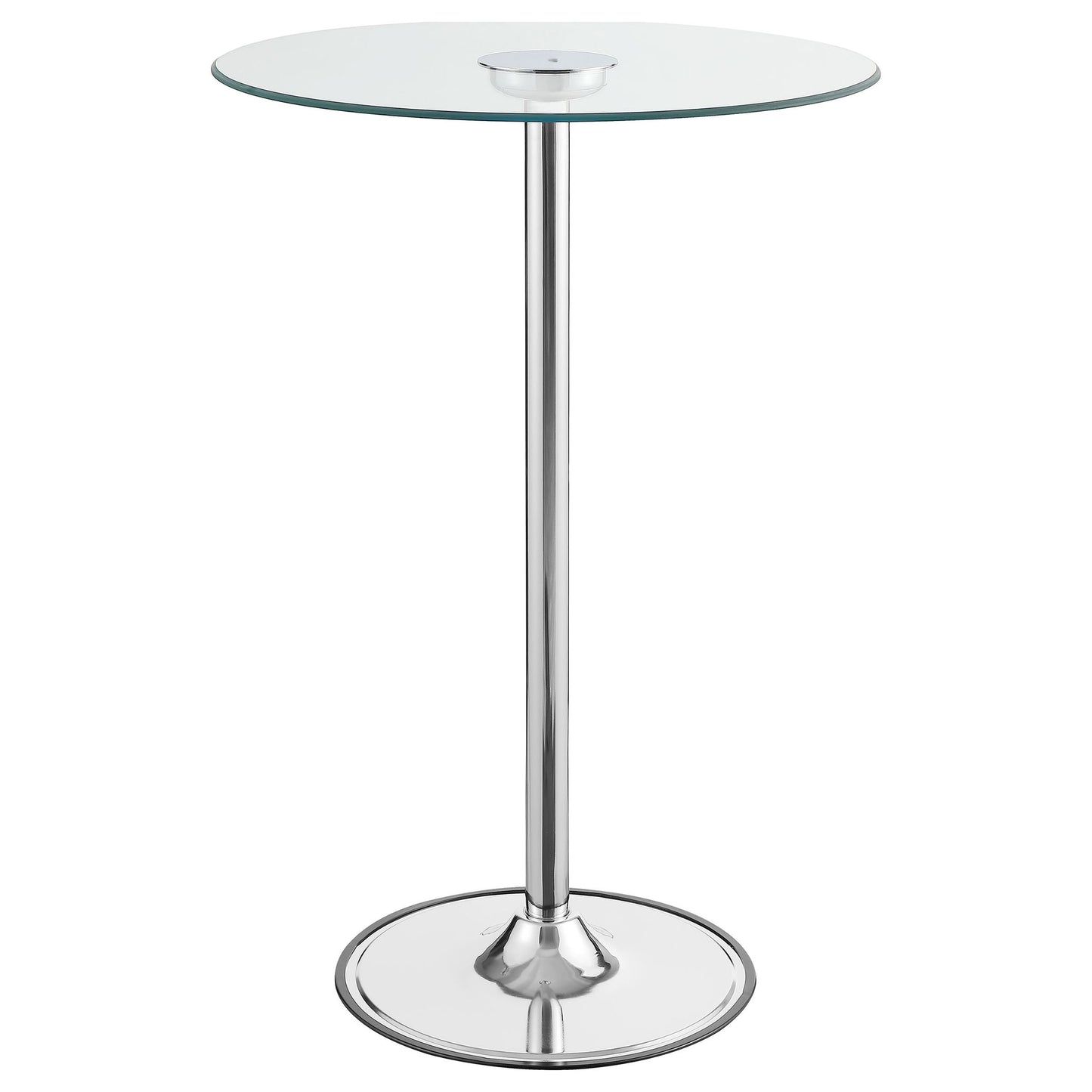 Indra - LED Bistro Table - Chrome