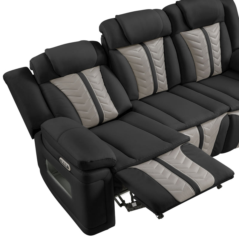 Cruiser - Power Reclining Set With LED Lighting