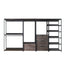 Monica - Walk-In Closet System, Extra Storage Space - Rustic