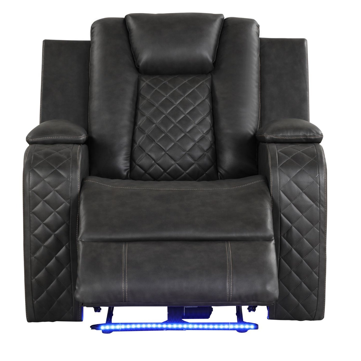 Benz - Power Recliner Set With LED Lighting And USB Charging