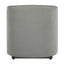 Power Lift Recliner Barrel Shape Reclining Chair With Footrest And Side Pocket