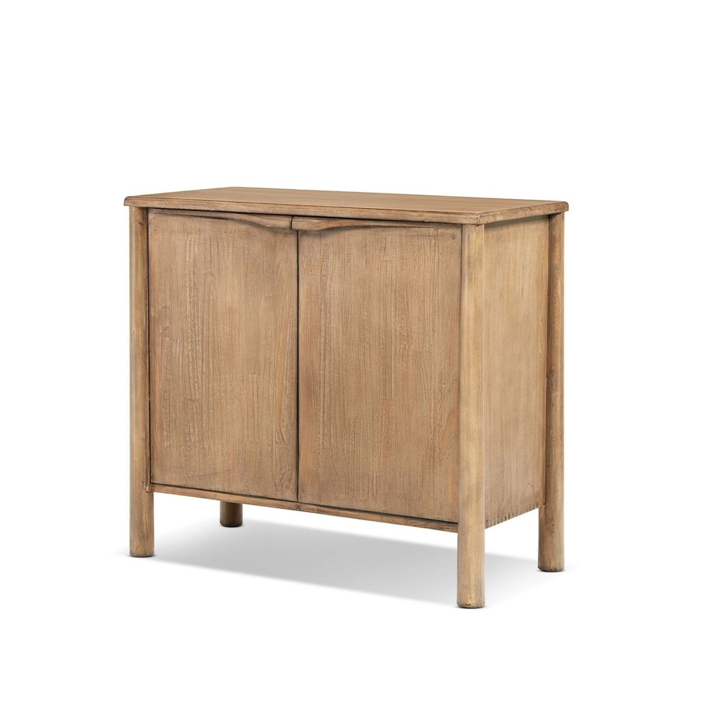 Nolan - 2 Door Accent Cabinet - Antique Brown