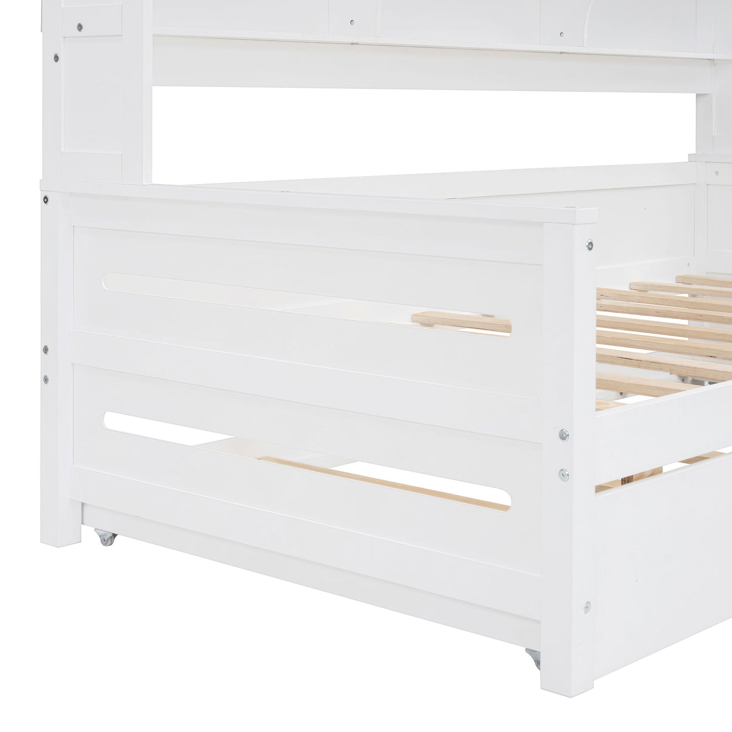 Daybed & All-In-One Cabinet And Shelf