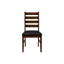 Dining Chair, Dining Room, Side, Upholstered, Transitional (Set of 2) - Brown