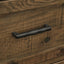 5 Drawer Chest With - Brown