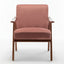 Accent Chair, Classic Mid Century Modern For Extra Seating