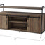 Rashawn - Rustic TV Stand - Oak