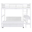 Full Over Full Bunk Bed With Desk