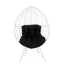 Galzed - Patio Lounge Chair - Black / White
