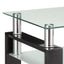 Samantha - 1 Shelf Square End Table - Black