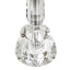 Karat - Contemporary Crystal Table Lamp (Set of 2) - Clear Crystal / Chrome / White Softback
