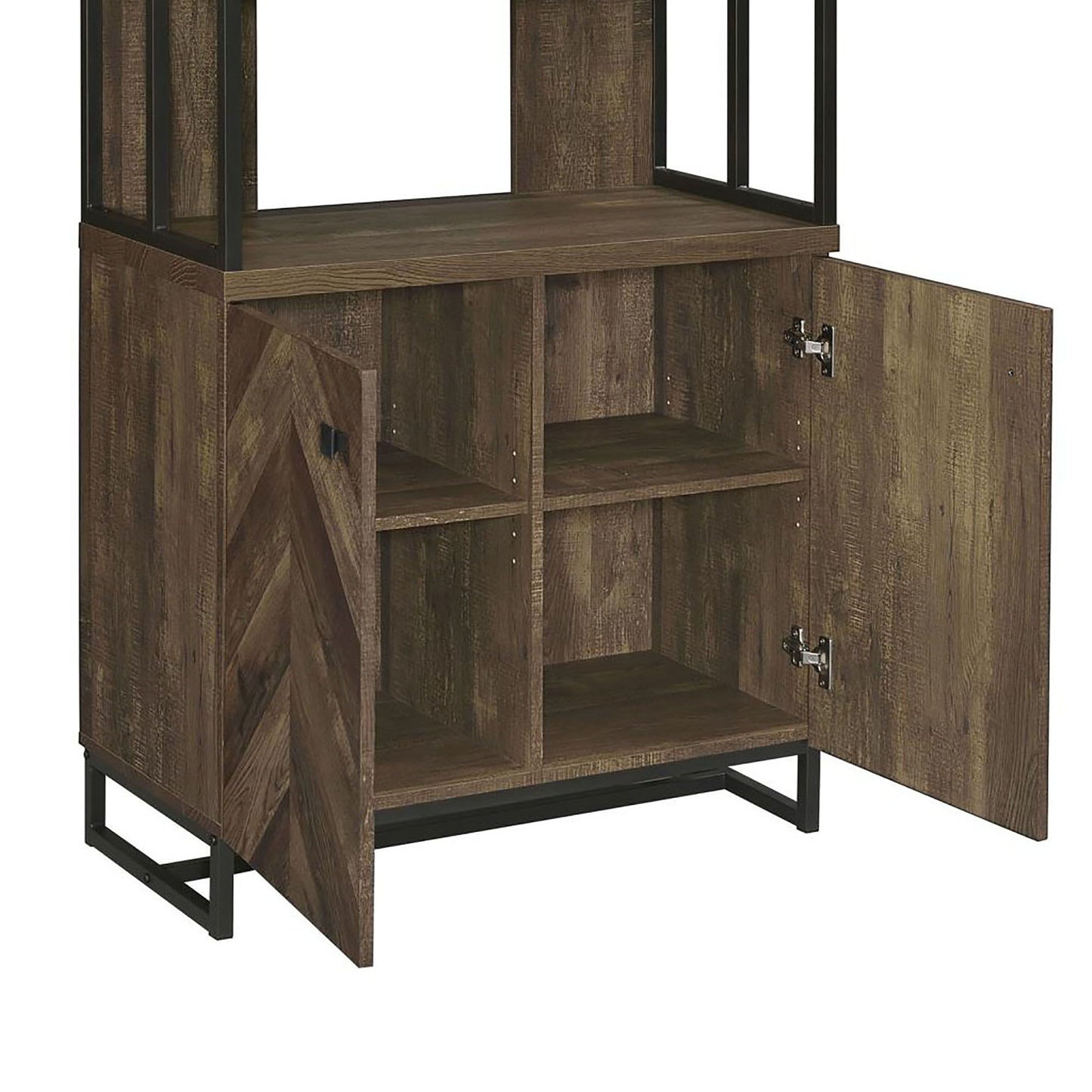 Herringbone - 2 Door - Brown