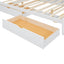 Platform Bed With With 2 Big Drawers And Trundle