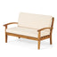Outdoor Chat Set With Coffee Table And Loveseat