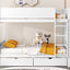 Bunk Bed With 2 Drawers And Multi Layer Cabinet