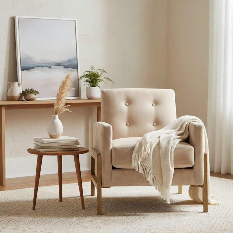 Matson - Tufted Back Accent Chair