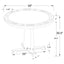 Calloway - Round Game Table With Pedestal Base - Dark Brown