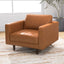Catherine - Lounge Chair - Brown / Tan